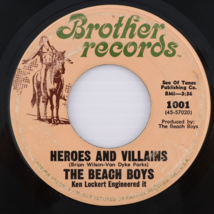 The Beach Boys 45 You&#39;re Welcome/Heroes and Villains Brother Records 100... - £7.92 GBP