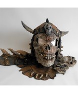 Mask Illusions Skeleton Viking Mask And Shoulder Piece 2000 Has Small Flaws - £21.78 GBP