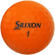 36 Near Mint Orange Matte Srixon Soft Feel Golf Balls - Free Shipping - Aaaa - £38.93 GBP