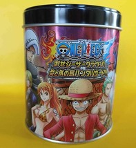 One Piece Film Z Empty Tin Box (12x10cm) - Luffy &amp; Crew on Punk Hazard (... - $35.00