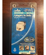 LEVINGTON MULTI-USE CATEGORY 5E JACK 8-POSITION 8-CONDUCTOR (10 Pack) - €8,48 EUR