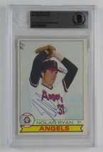 Nolan Ryan Signed Baseball Card 1979 O-Pee-Chee #51 Slabbed Beckett COA HOF - £156.90 GBP