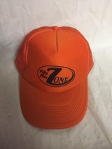 Fifty Plus Zone Orange Baseball Trucker Hat Cap Adjustable Strapback By Otto - $9.90