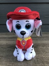 Ty Beanie Paw Patrol Marshall the Dalmatian Nickelodeon Dog 6&quot; 15cm NWT - £18.60 GBP