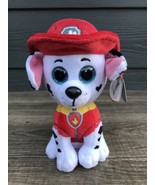 Ty Beanie Paw Patrol Marshall the Dalmatian Nickelodeon Dog 6&quot; 15cm NWT - £18.49 GBP