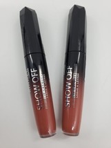 2X Rimmel Show Off Lip Lacquer Lipstick 200 Comet New - $9.99