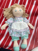 16" Vintage VTG 1989 Commonwealth Doll Plush Complete with Dress - $33.95
