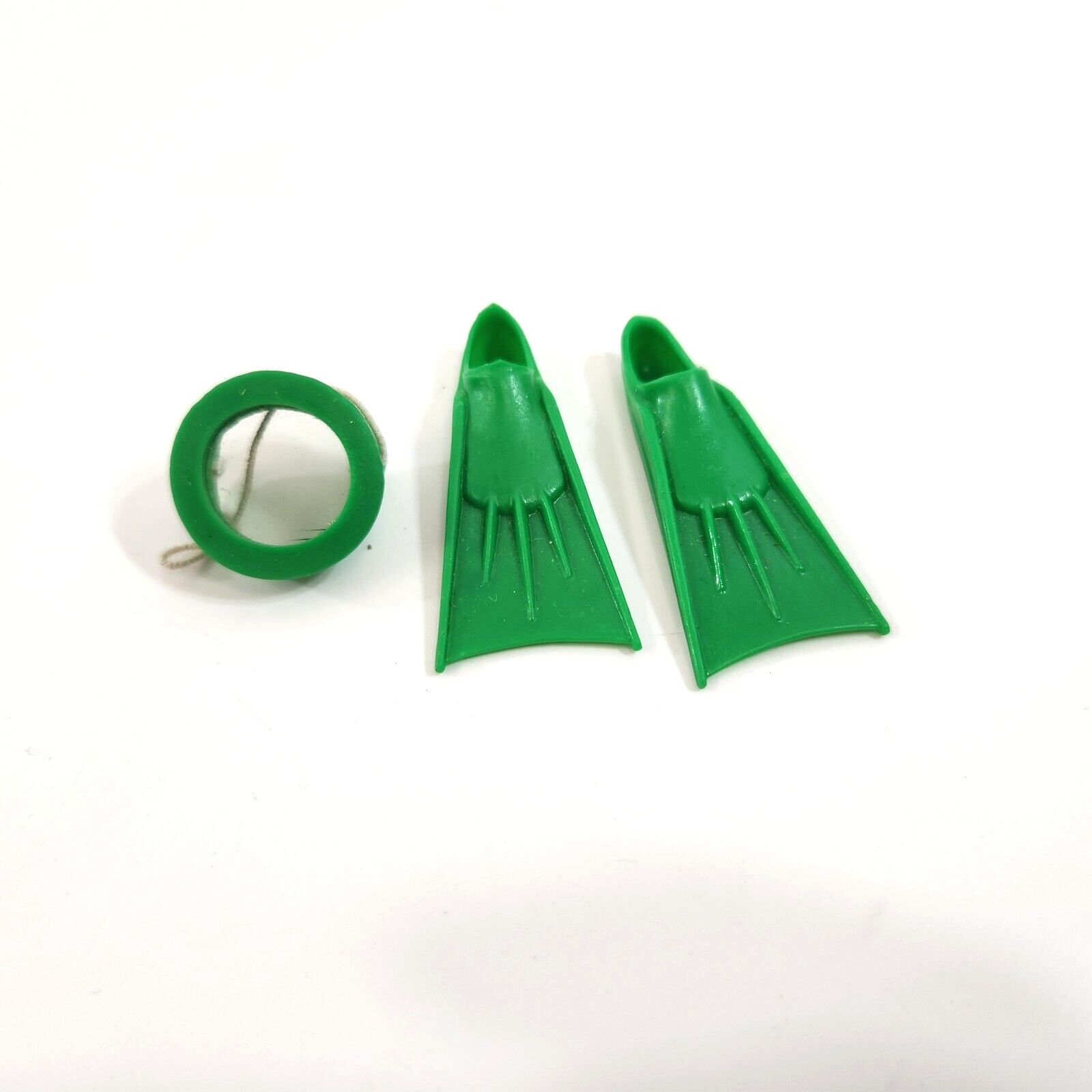 Ken Sea Diver Doll Snorkel Gear Scuba Mask Flippers Green Vtg Barbie ...