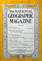 [Single Issue] National Geographic Magazine: May, 1944, Volume 85 Issue 5 - £7.25 GBP