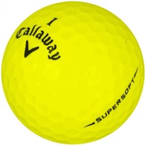 35 Near Mint Yellow Callaway Supersoft Golf Balls - AAAA - £33.26 GBP