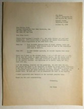 CHICAGO TRIBUNE vintage 1959 letter sent by comic fanzine artist Jim Jones - £15.81 GBP