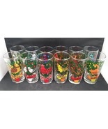 Set Vintage MCM Brockway 12 Days of Christmas Drinking Glasses... IN WRO... - $1,797.12 MXN