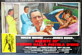 ROGER MOORE,JAMES BOND 007 (MAN WITH THE GOLDEN GUN) ORIG, RARE VER,MOVI... - $296.99