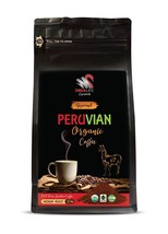 Coffee for connoisseurs - PERUVIAN GROUND ORGANIC COFFEE - Dark roast co... - $17.33