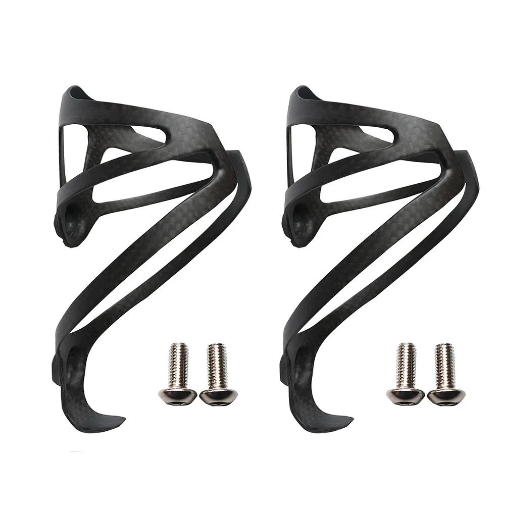 2PCS Bicycle Bottle Holder Full 3K   Super Light Road/Mountain Bike Water Bottle - $152.57