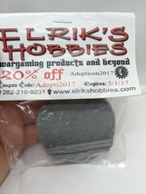 Flriks Hobbies Resin Metal Floor With Pipes 2.5&quot; Miniatures Base Adeptic... - £13.93 GBP