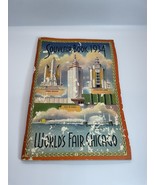 Vintage Chicago Worlds Fair 1934 Official Souvenir Book Of Views KG JD - $9.89