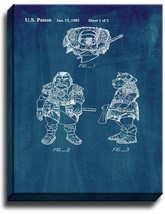 Star Wars Gamorrean Guard Patent Print Midnight Blue on Canvas - $39.95+