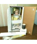 The Danbury Mint Morton Salt Umbrella Girl 18” Doll With Stand 1998 - £34.77 GBP