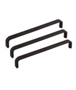 Top Knobs TK875 Exeter 7-9/16&quot; Center to Center Handle Cabinet Flat Blac... - $80.16 CAD