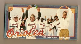 1980 Baltimore Orioles media Guide MLB Baseball - £18.95 GBP
