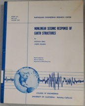 nonlinear seismic response of earth structures by Mostafa Dibaj Joseph Penzien - $24.74