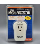 TRIPP-LITE PROTECT IT! Portable Surge Protector Direct Wall Plug-In Trav... - $13.20 CAD