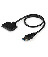 StarTech.com SATA to USB Cable - USB 3.0 to 2.5” SATA III Hard Drive Ada... - £7.06 GBP