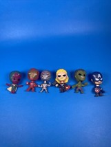 Lot Of 6 Marvel Avengers Age Of Ultron Mystery Mini’s Series 1 Mini Bobblehead - £8.78 GBP