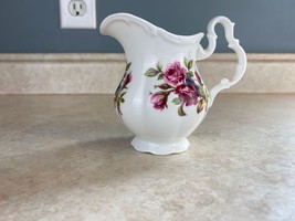 Royal Albert Bone China Pink Cabbage Roses Orphan Replacement Creamer - £11.16 GBP