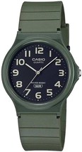 Casio Unisex MQ24UC-3B Black dial Green Resin strap Watch - £27.24 GBP