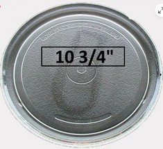 10 3/4&quot; Sharp NTNT-A034WRF0 Microwave Glass Turntable Plate Tray Used! - $29.39