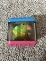 VINTAGE FISHER PRICE PEEK A BLOCKS SENSORY REPLACEMENT BLOCK GREEN PARROT - £3.77 GBP