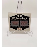 Vintage Matchbook Cover Box OLD HOMESTEAD STEAK HOUSE New York&#39;s Oldest - $131.75 MXN