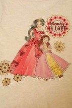 2T Disney Elena Avalor Family is Love Graphic t-shirt Tee Top Jumping Beans NWT - £8.92 GBP