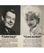 1964 Arthur Godfrey Lucille Ball CBS Radio Advertisement Memorabilia DWII19 - €25,77 EUR