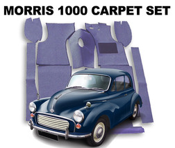 Morris Minor 1000 Carpet Set - Superior Deep Pile, Latex Backed - £166.58 GBP
