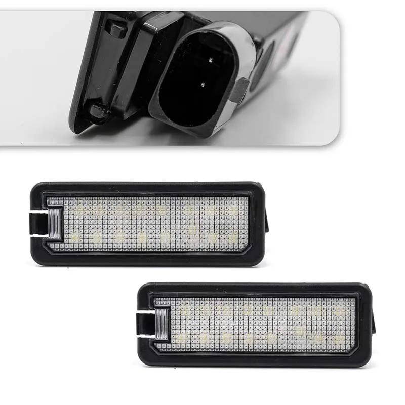 2PCS LED Number License Plate Lights With Canbus for VW GTi Golf 4 5 6 7 MK4 M - $22.39