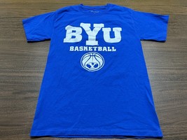 BYU Cougars Basketball Men’s Blue Short-Sleeve T-Shirt - Champion - Small - $14.99