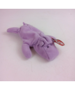 Vintage 1993 Ty Teenie Beanie Baby Happy The Hippo 6&quot; Bean Bag Plush Wit... - $9.46 CAD