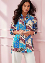 Kaleidoscope Multi Chain Print Shirt UK 16 US 12 EUR 44 (bp227) - £30.13 GBP