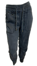 Anthropologie Pilcro Blue Canvas Jogger Pants Size XS - £26.28 GBP