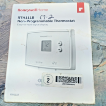 Honeywell RTH111B White Non Programmable Low Voltage Heating Cooling The... - $20.67