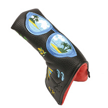 Golf Club Putter Blade Head Cover Casino Sunglasses Beach Umbrella Black... - £14.26 GBP