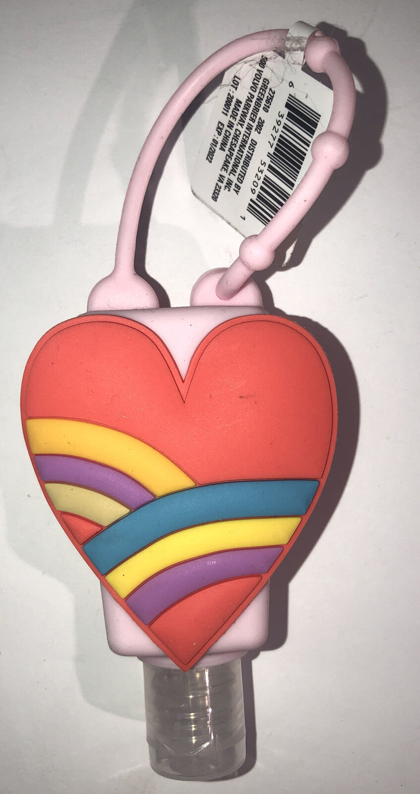 Children’s Valentines Heart Hand Sanitizer Sweet Pea Scent 1 Oz Bottle-S... - $6.63