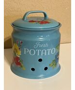 Pioneer Woman Breezy Blossoms Stoneware Potato Keeper Storage 9” - $83.23 CAD