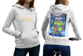 Scooby-Doo High-Quality Women&#39;s White Hoodie - £27.52 GBP