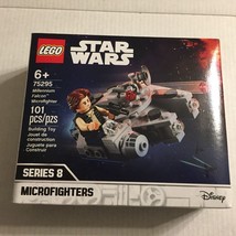 NEW Star Wars Han Solo Milennium Falcon Micro Fighter 101 Piece Lego Set #75295 - £18.72 GBP