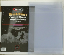 4 Loose BCW Golden Comic Book Topload Holder Toploaders New - £17.49 GBP