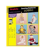 Simplicity Sewing Pattern 9813 Toddler Costumes Size 1-4 - $8.99